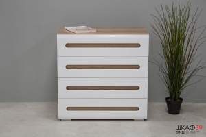 Комод в спальню Наоми КМ-09, белый