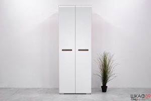 Шкаф 2-х створчатый Наоми ШК-20, белый
