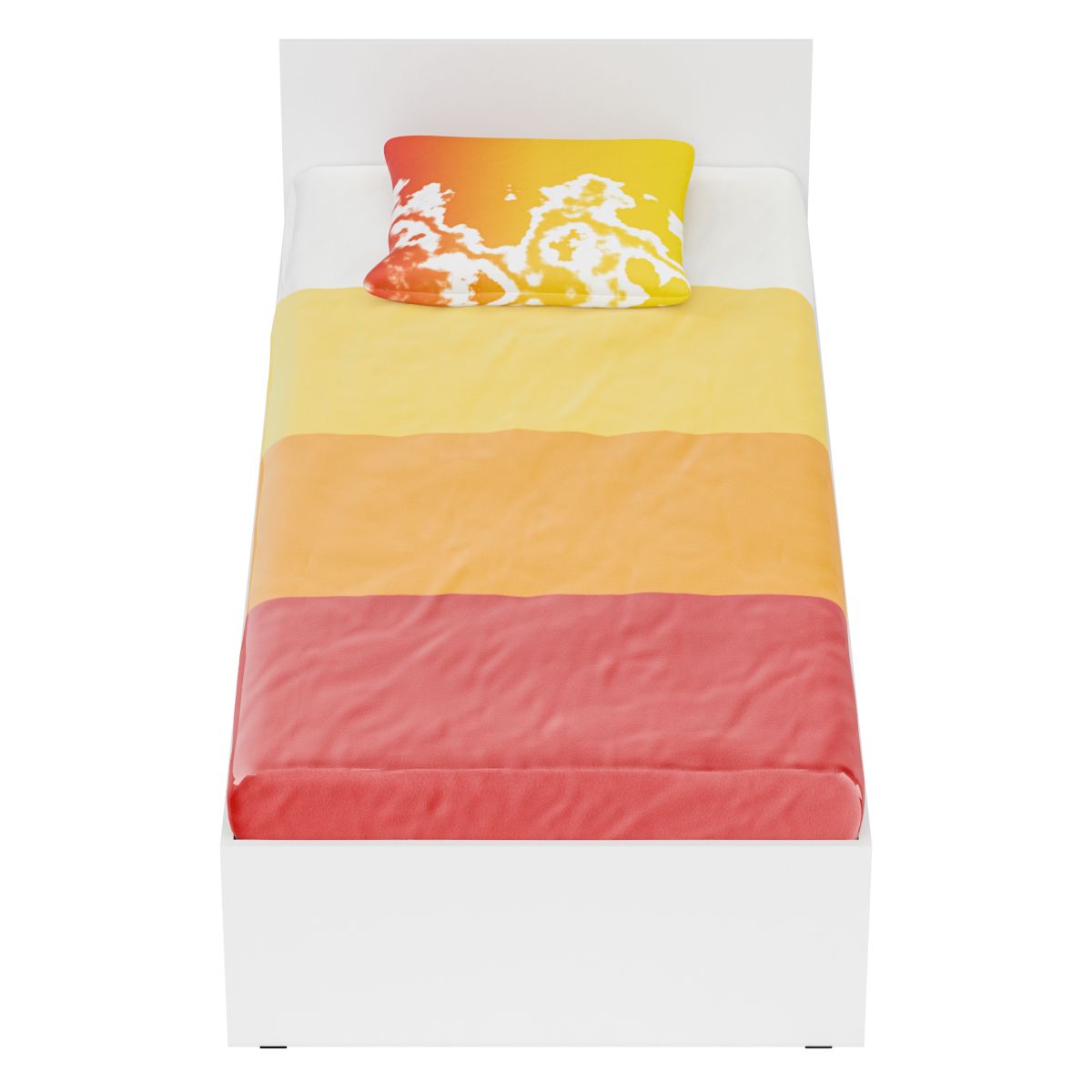 Стандарт Кровать 90 Белый (без ящиков)