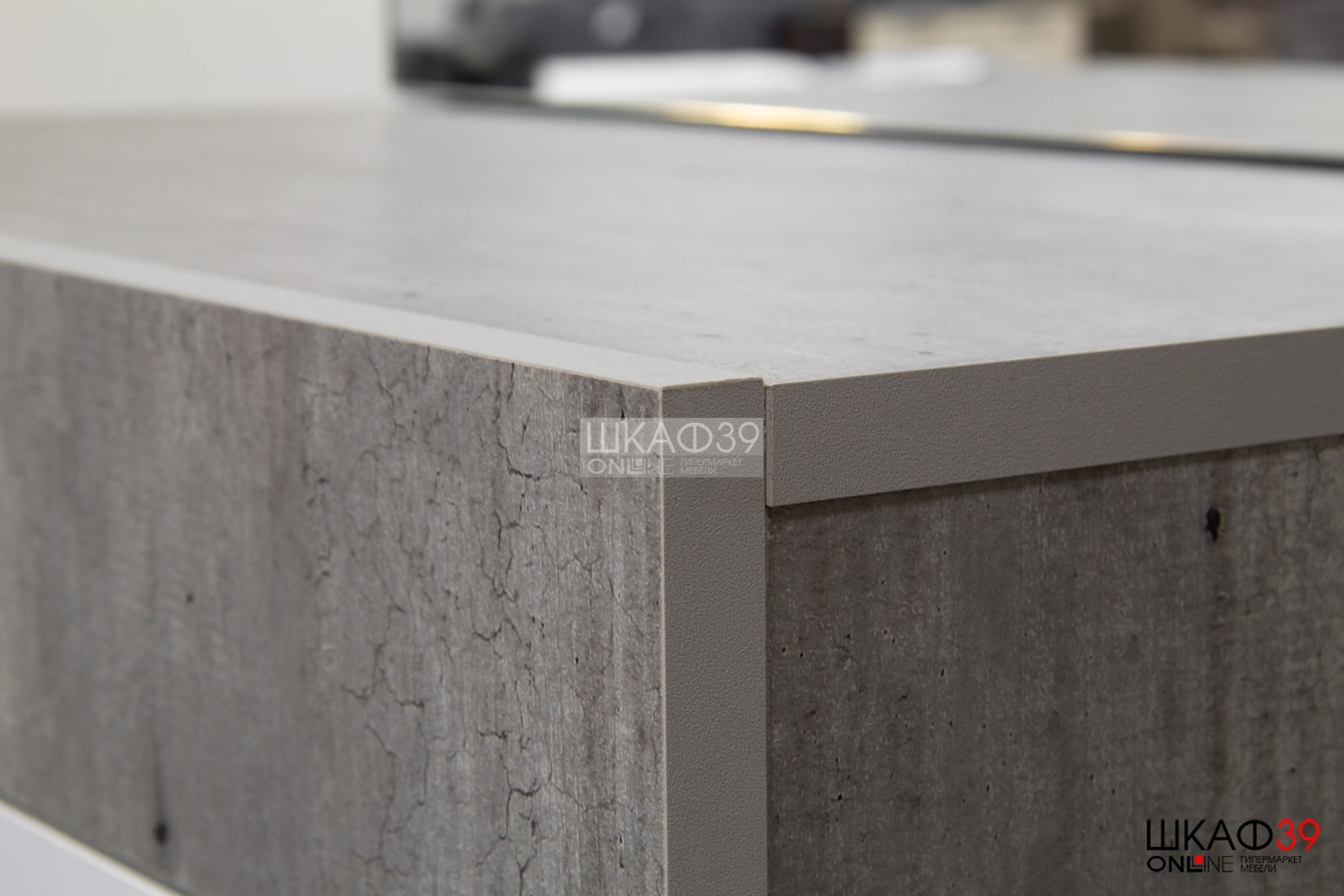 Прихожая Инстайл, бетон/белый