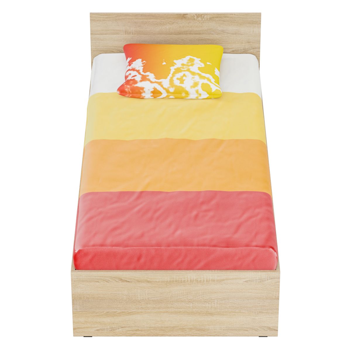 Стандарт Кровать 90 Сонома (без ящиков)