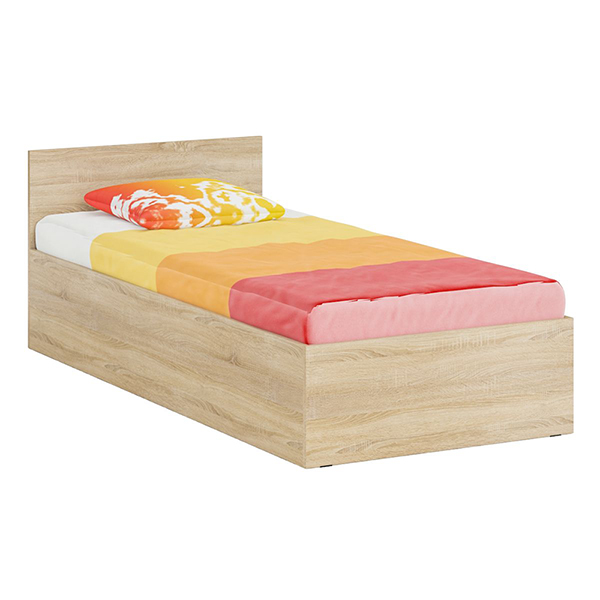 Стандарт Кровать 90 Сонома (без ящиков)