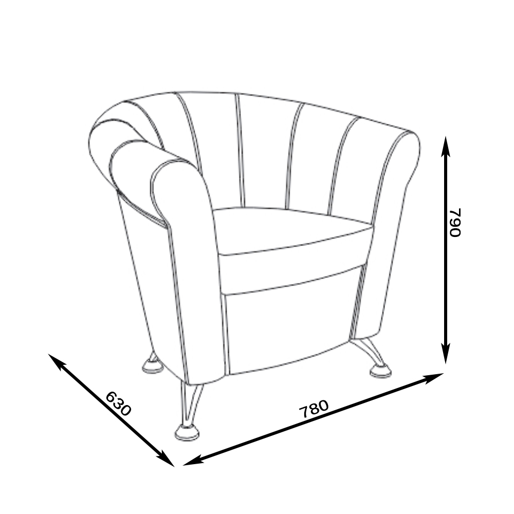 Лагуна 6-5116 Банкетка ткань тёмно-бежевая