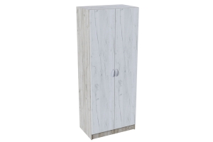 Бася ШКК-556 Шкаф с перегородкой Дуб крафт белый/Дуб крафт серый