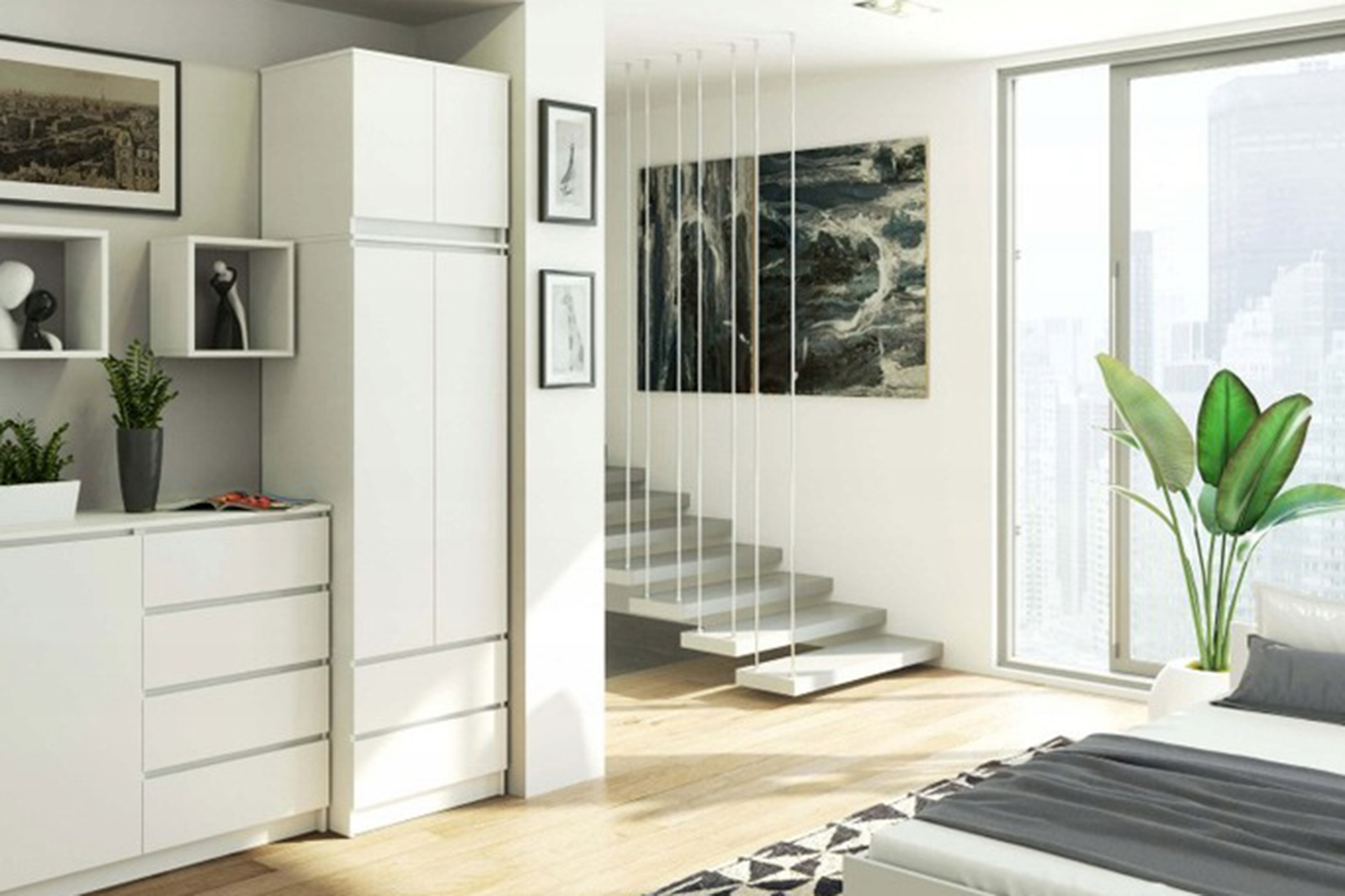 Сура Антресоль съемная к распашному шкафу Сура