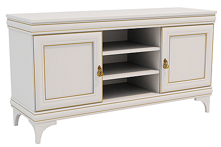 Тумба для ТВ с полками Агата АТ13