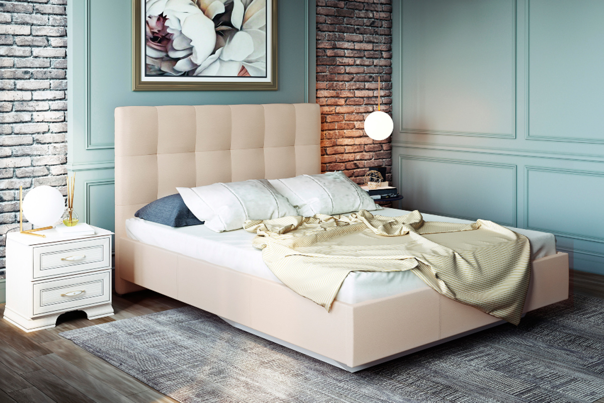 Каприз Кровать 1800 с Подъемным механизмом (Найс Беж)