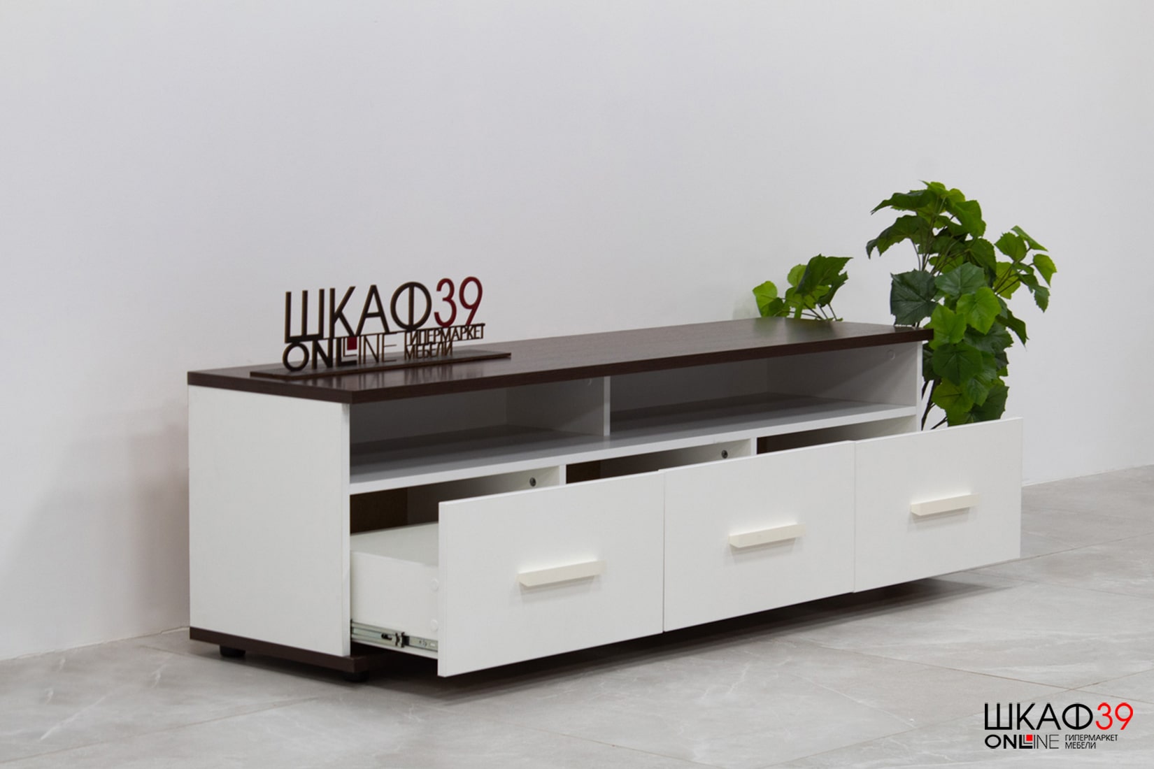 Тумба для ТВ с ящиками Норвуд 3