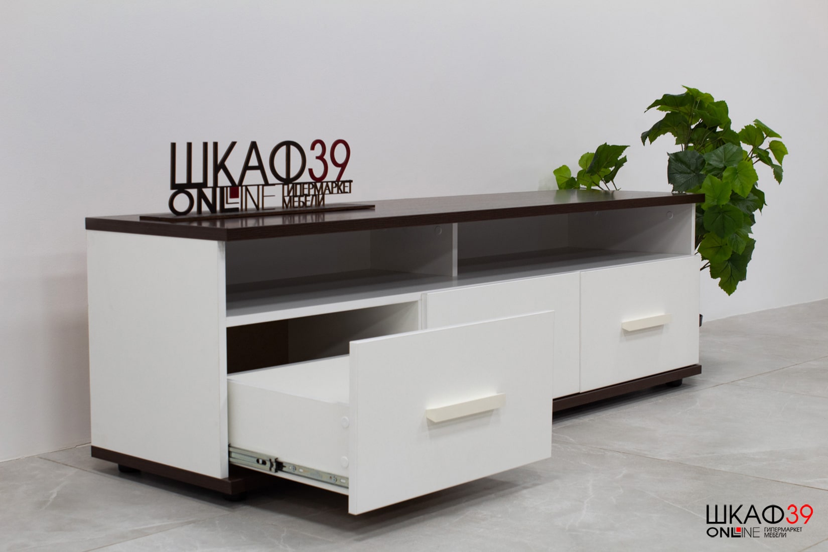 Тумба для ТВ с ящиками Норвуд 3