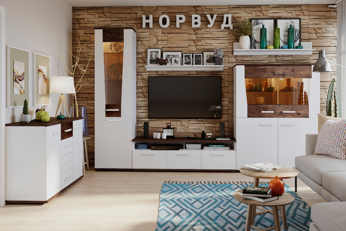 Тумба универсальная закрытая Норвуд 5