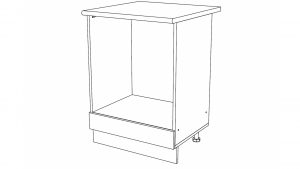 НПЛ 600 Кухня "Шимо" Стол под плиту