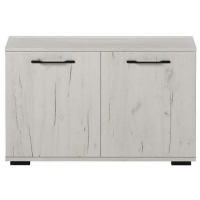 Италия Обувница О-800 Дуб крафт белый