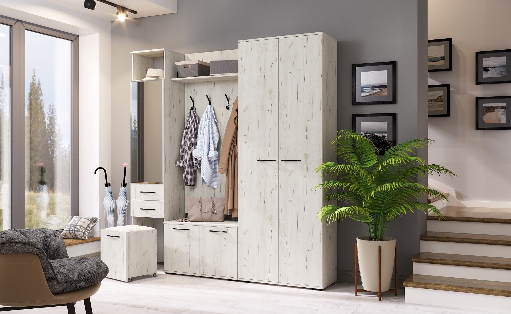 Италия П1Я-400 Пенал Крафт белый