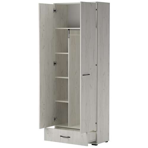 ИТАЛИЯ Шкаф ШК1Я-800 Крафт белый