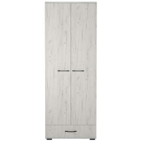 ИТАЛИЯ Шкаф ШК1Я-800 Крафт белый