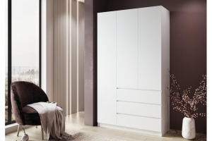 Мадера Шкаф ШМ 1200 Белый