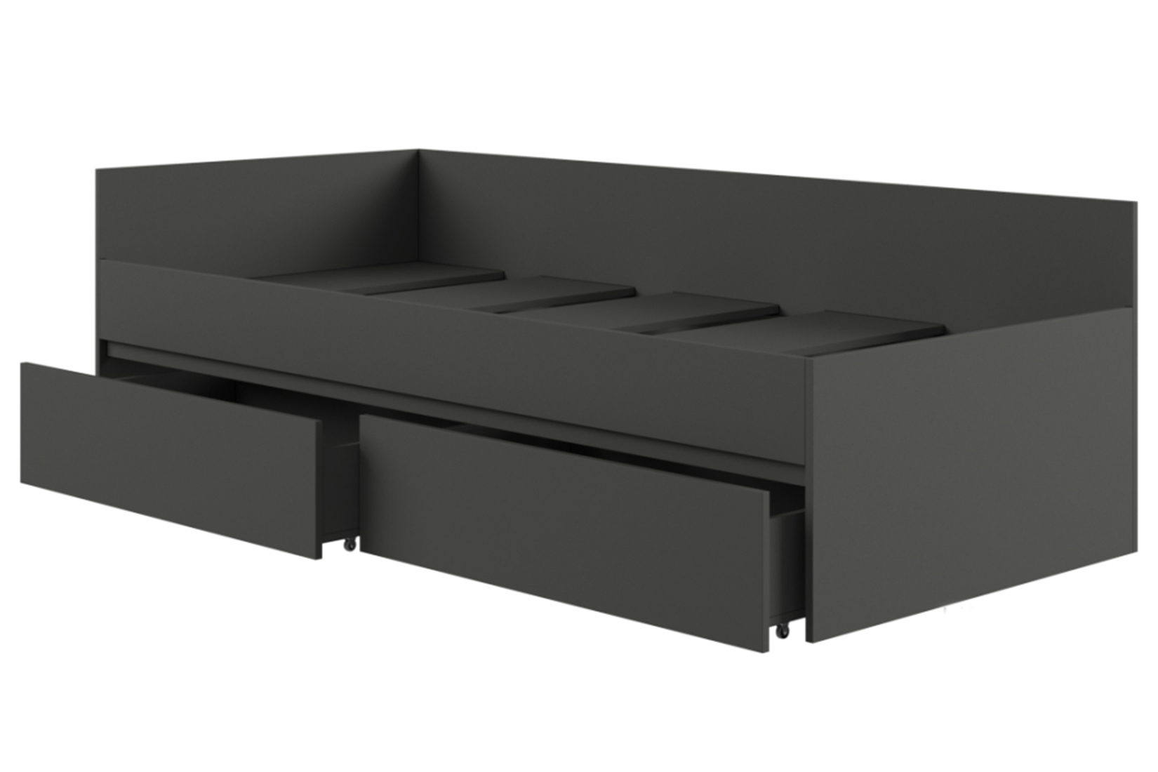 Мадера Кровать Софа 80х190 с ДСП настилом Графит