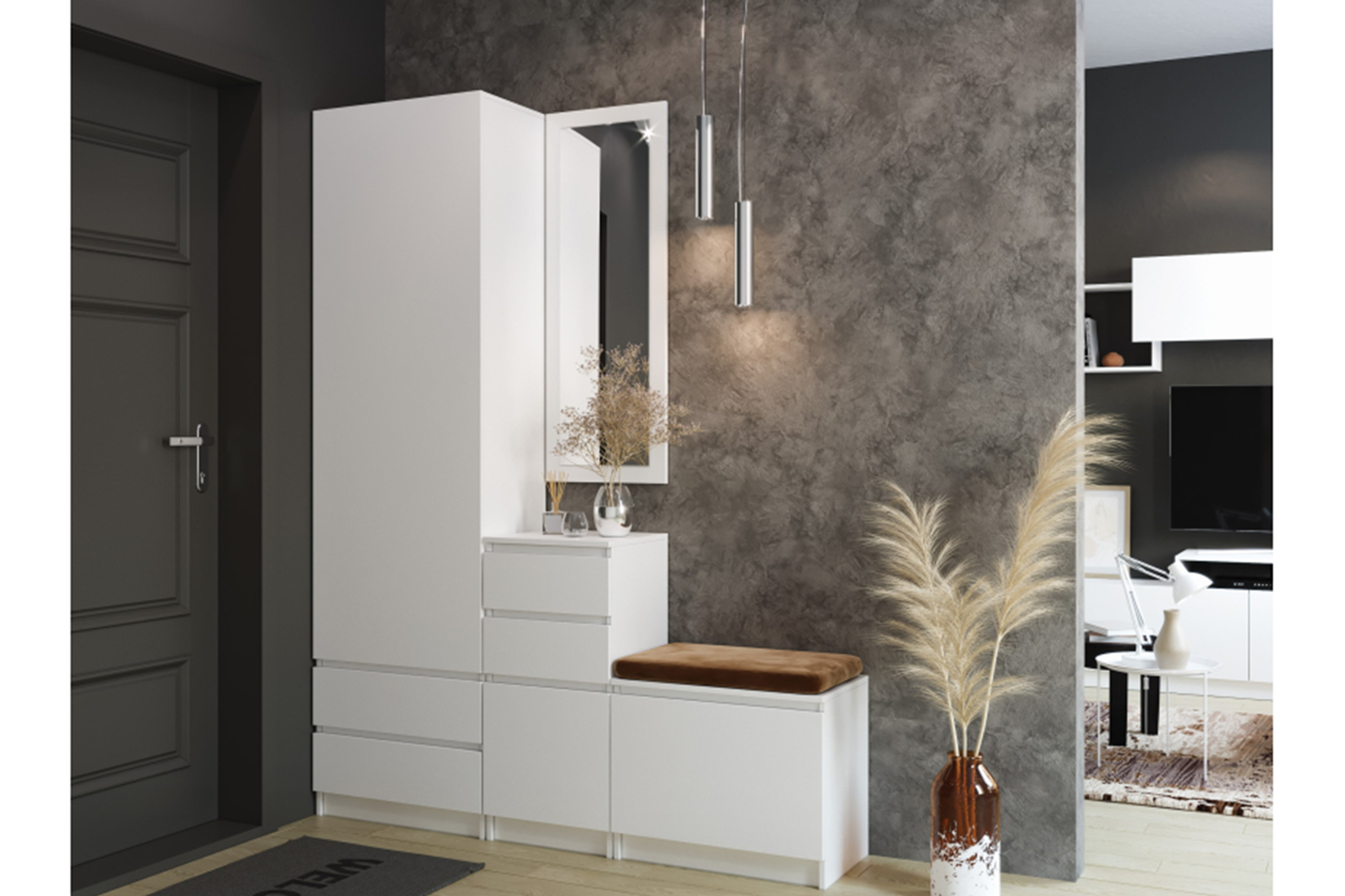 Мадера Пенал ЗПМ Белый