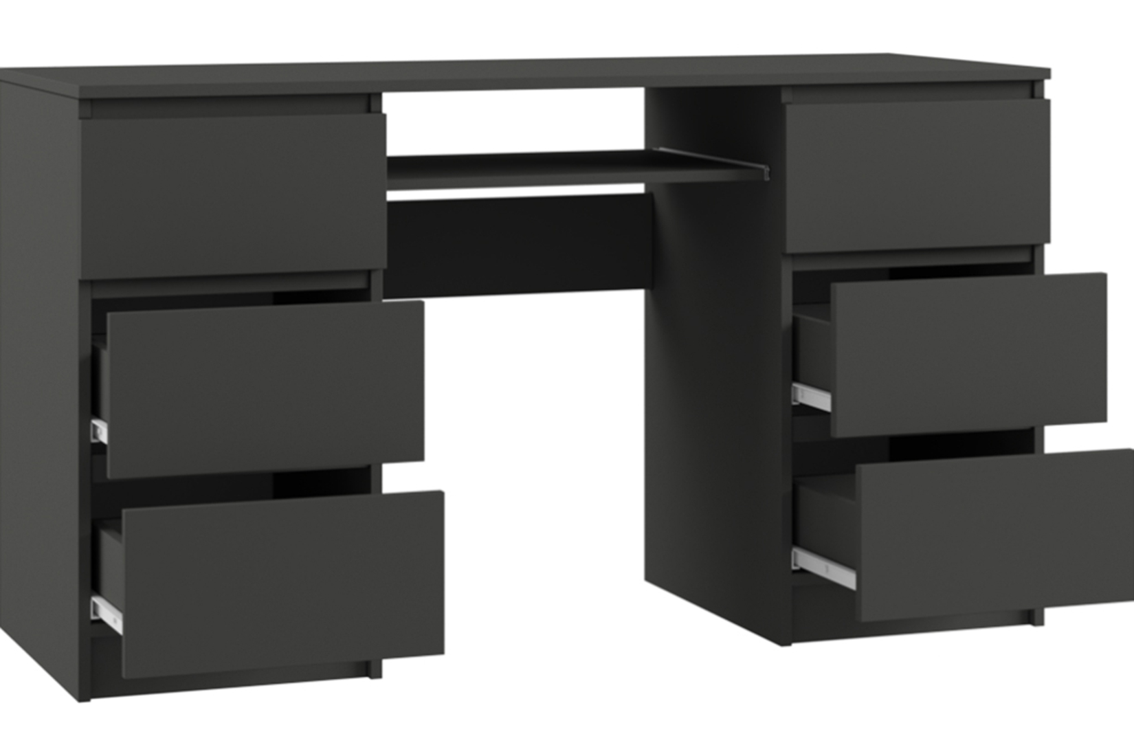 Мадера СМП2.6 Стол письменный Графит