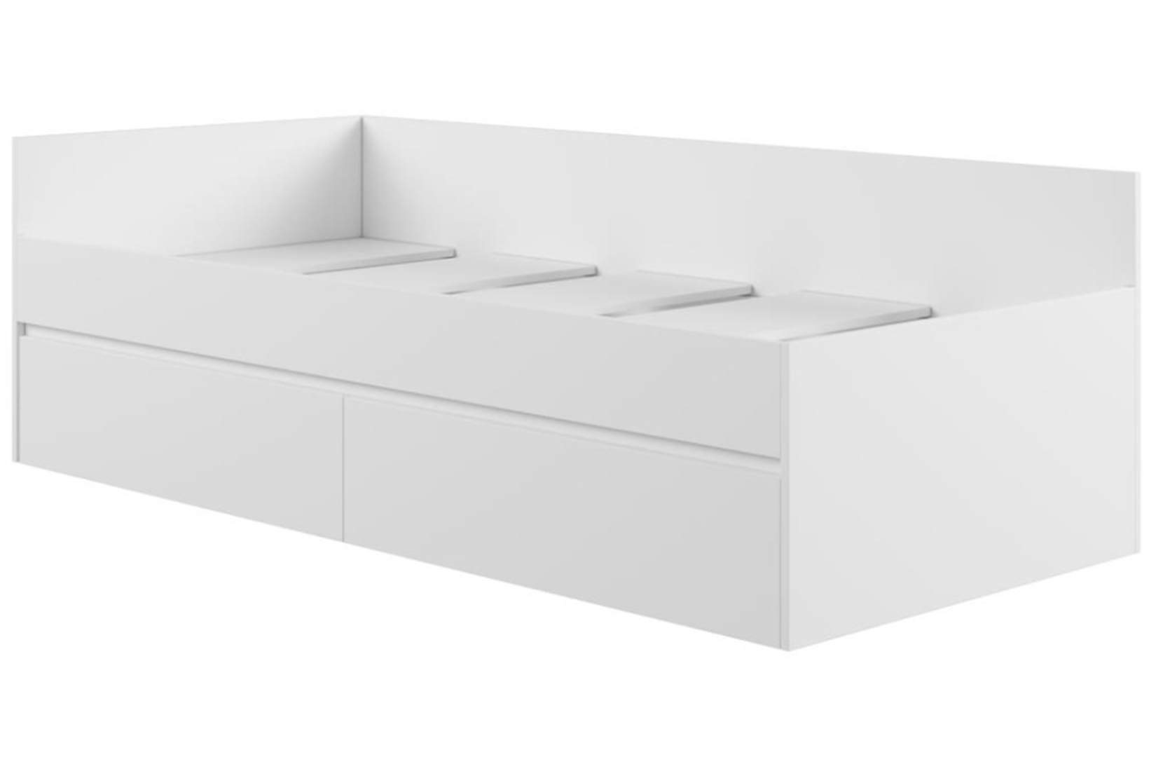 Мадера Кровать Софа 80х190 с ДСП настилом Белый