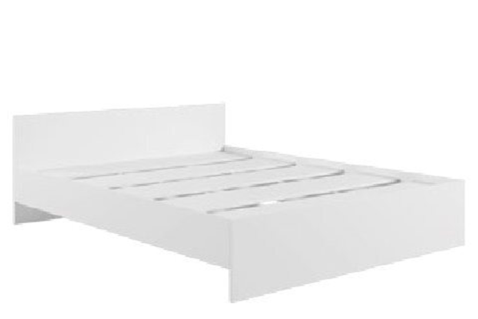 Мадера Кровать М1600 без ящиков с ДСП настилом Белый
