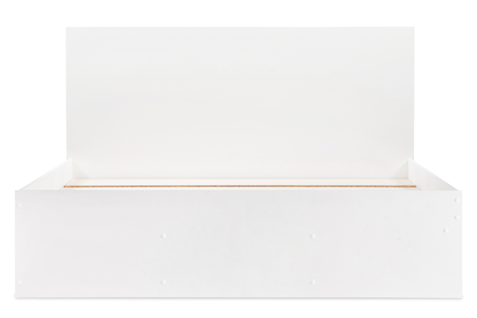 Мадера К1.6М Кровать 160 с ящиками с ДСП настилом Белый