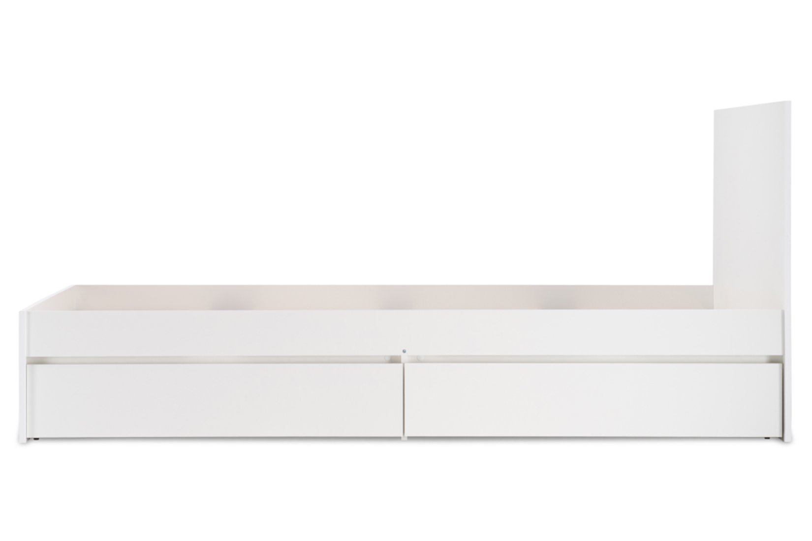 Мадера К1.6М Кровать 160 с ящиками с ДСП настилом Белый