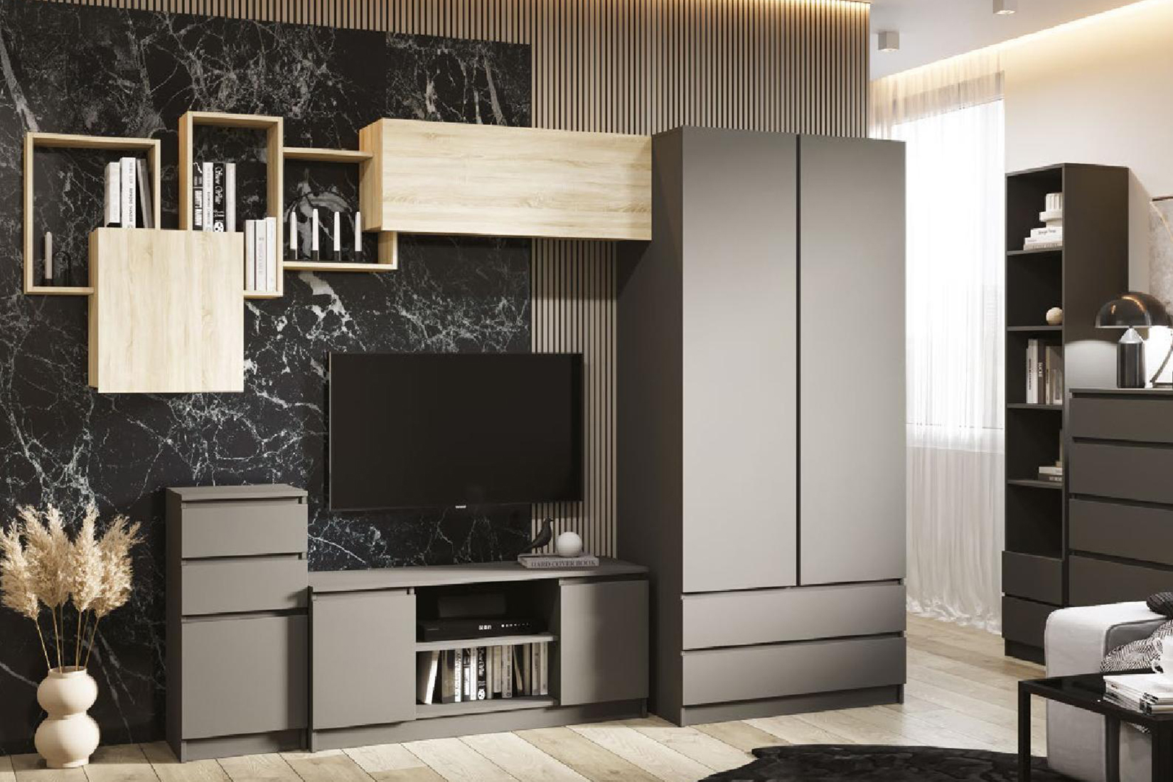 Мадера Тумба Т2.1М Графит