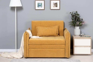 Виола (85) Кресло - кровать Арт. ТК 540 Rain mustard (горчичный)