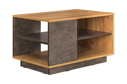 Арчи Стол журнальный 12.01 дуб крафт золотой/камень