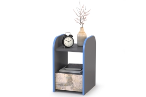 Индиго Тумба прикроватная 13.86
