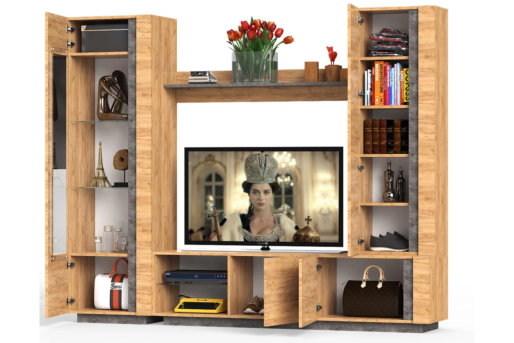 Арчи набор № 03 дуб крафт золотой/камень