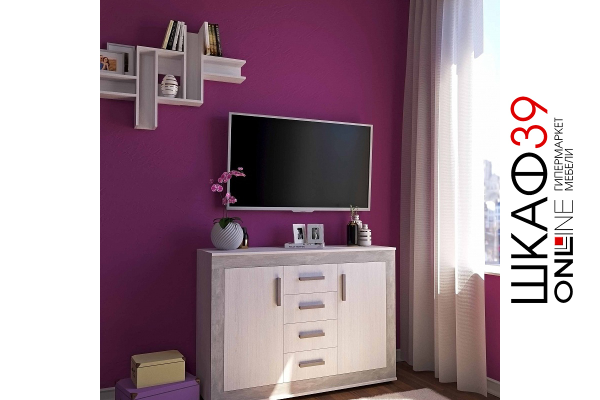 Комод длинный Леон 366