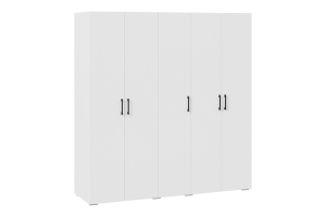 Нео Шкаф для одежды 5 дв. Белый