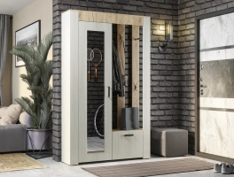 Франк Прихожая (Крафт/Ясень белый)