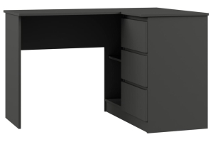 Мадера 1244 Стол письменный универсальный Графит