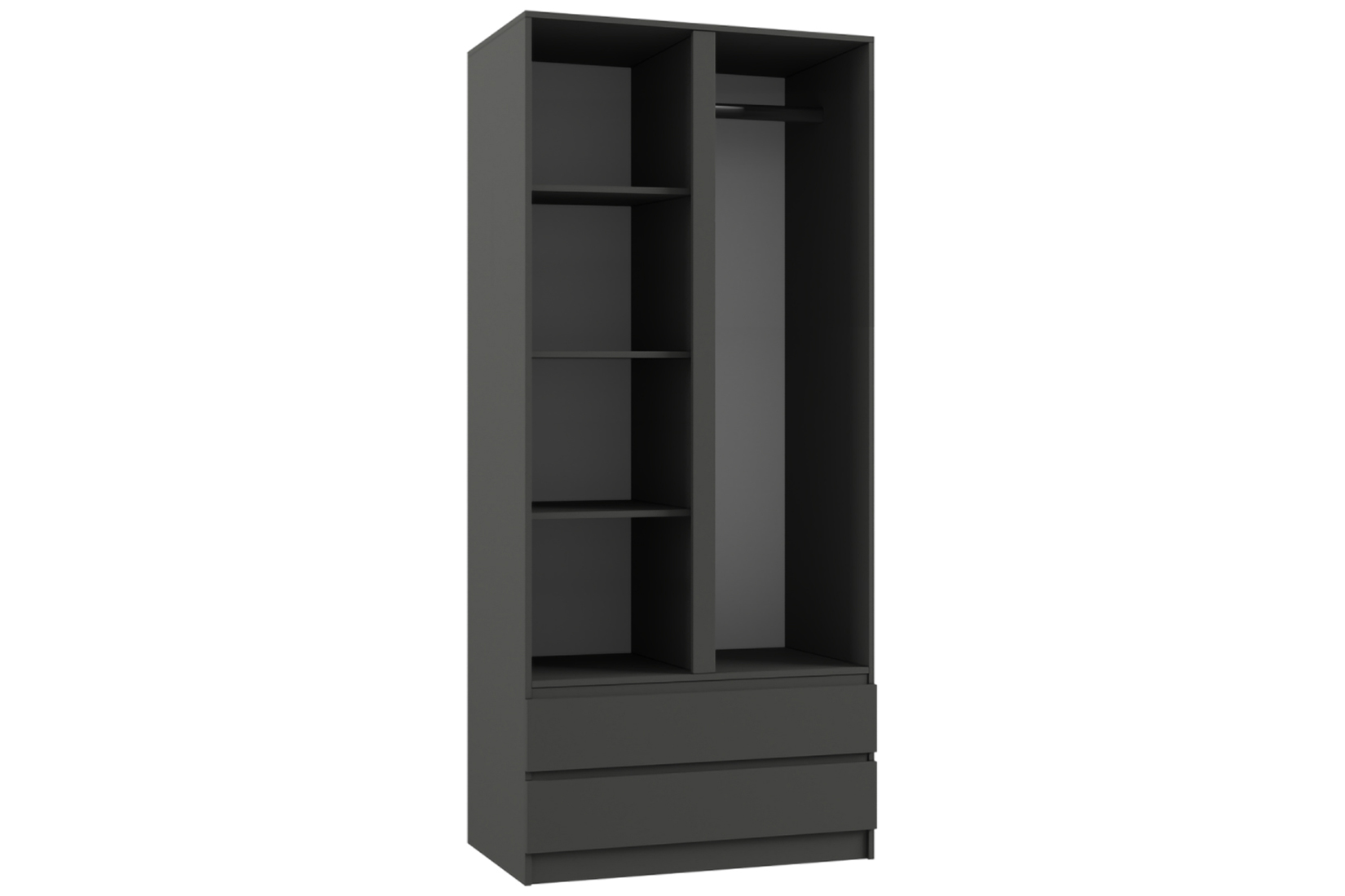 Мадера ШМ 900 Шкаф Графит