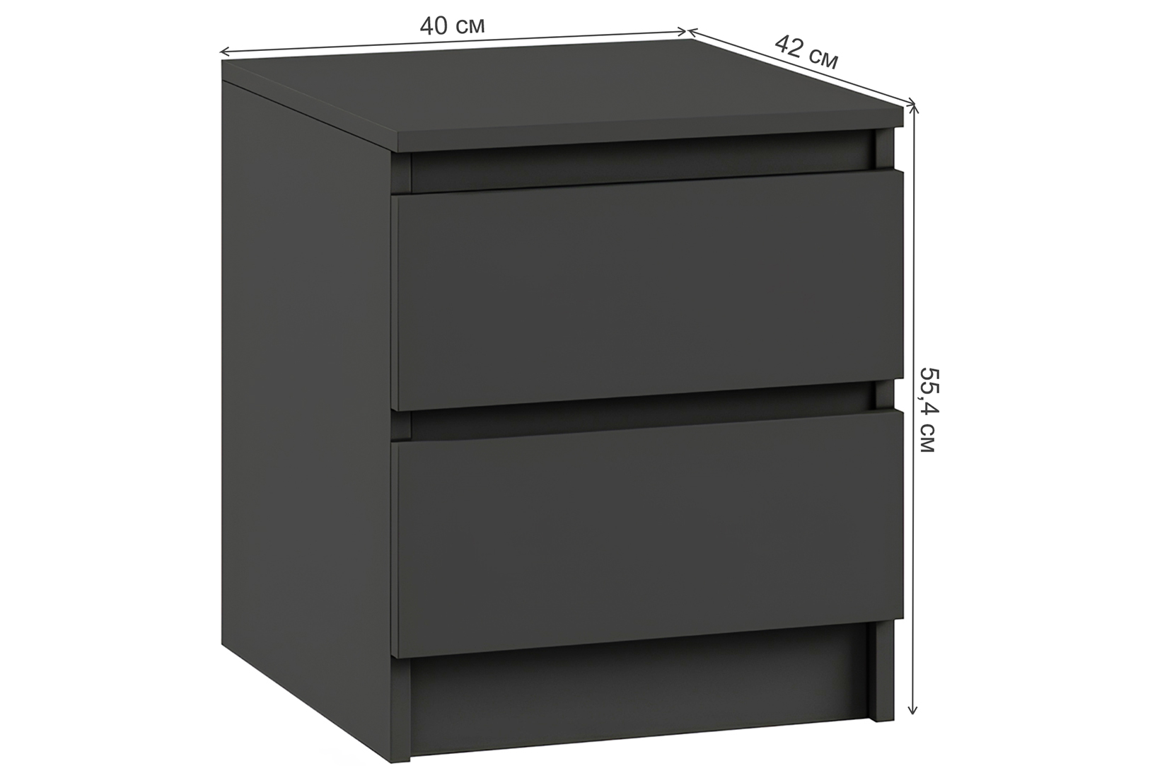 Мадера Т2М Тумба Графит