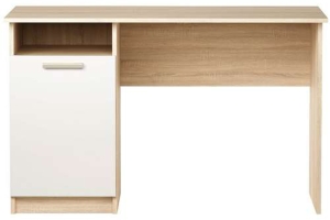 Соната ПКС-12 Стол письменный Дуб Сонома/Белый глянец
