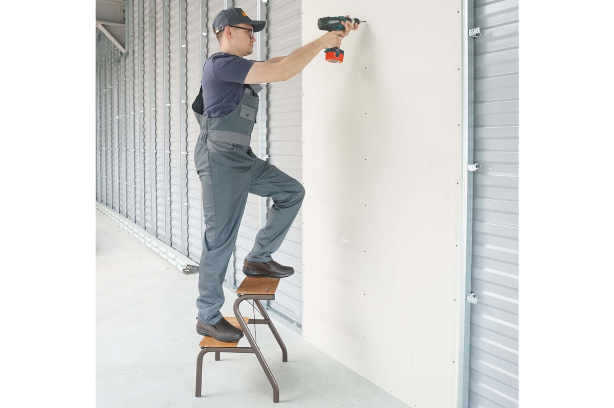 Конек Табурет-стремянка Медный антик