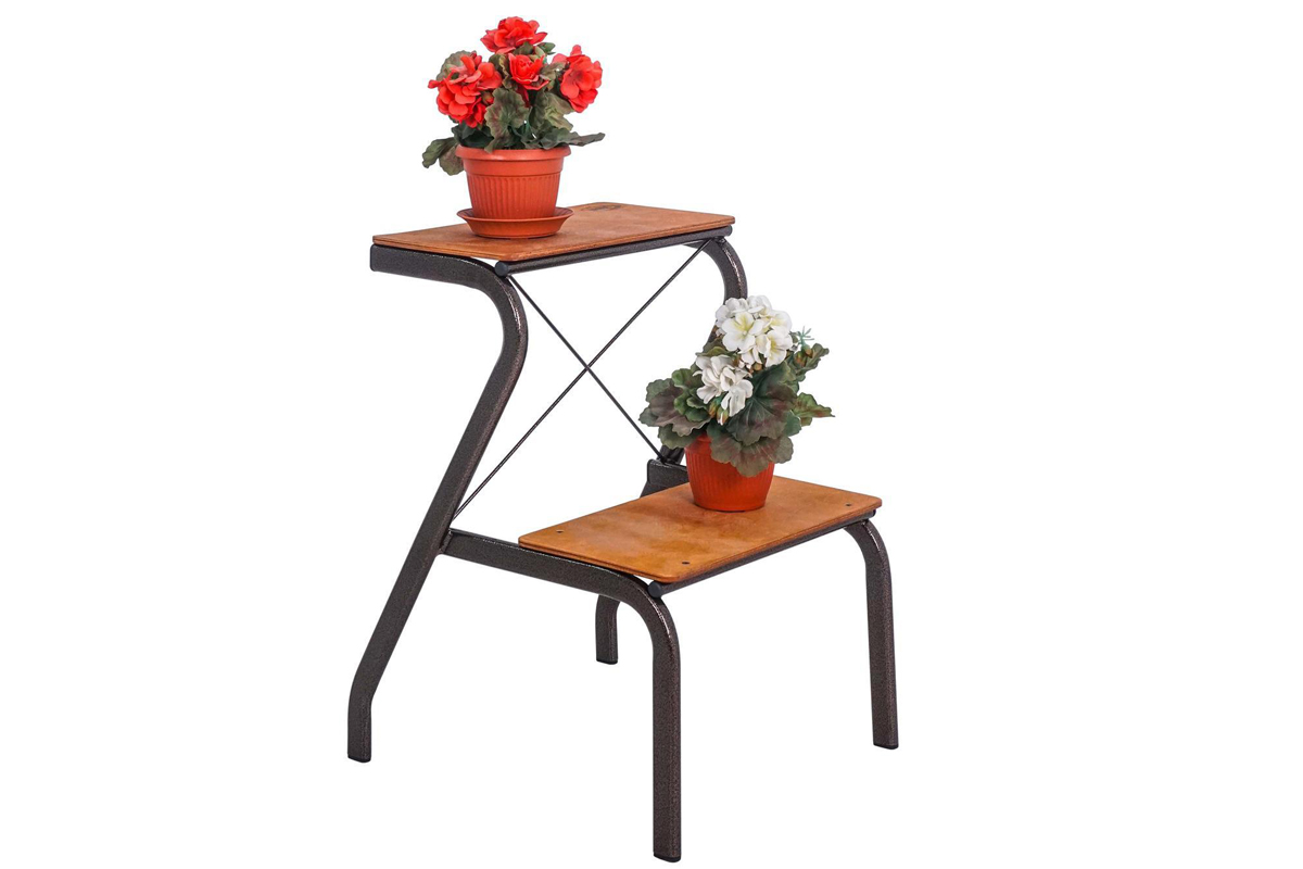 Конек Табурет-стремянка Медный антик