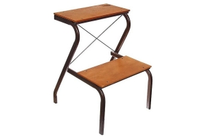 Конек Табурет-стремянка Медный антик