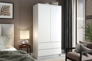 Мадера Ш1 Шкаф Белый