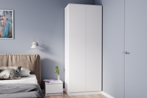 Мадера МШ2 Шкаф Белый