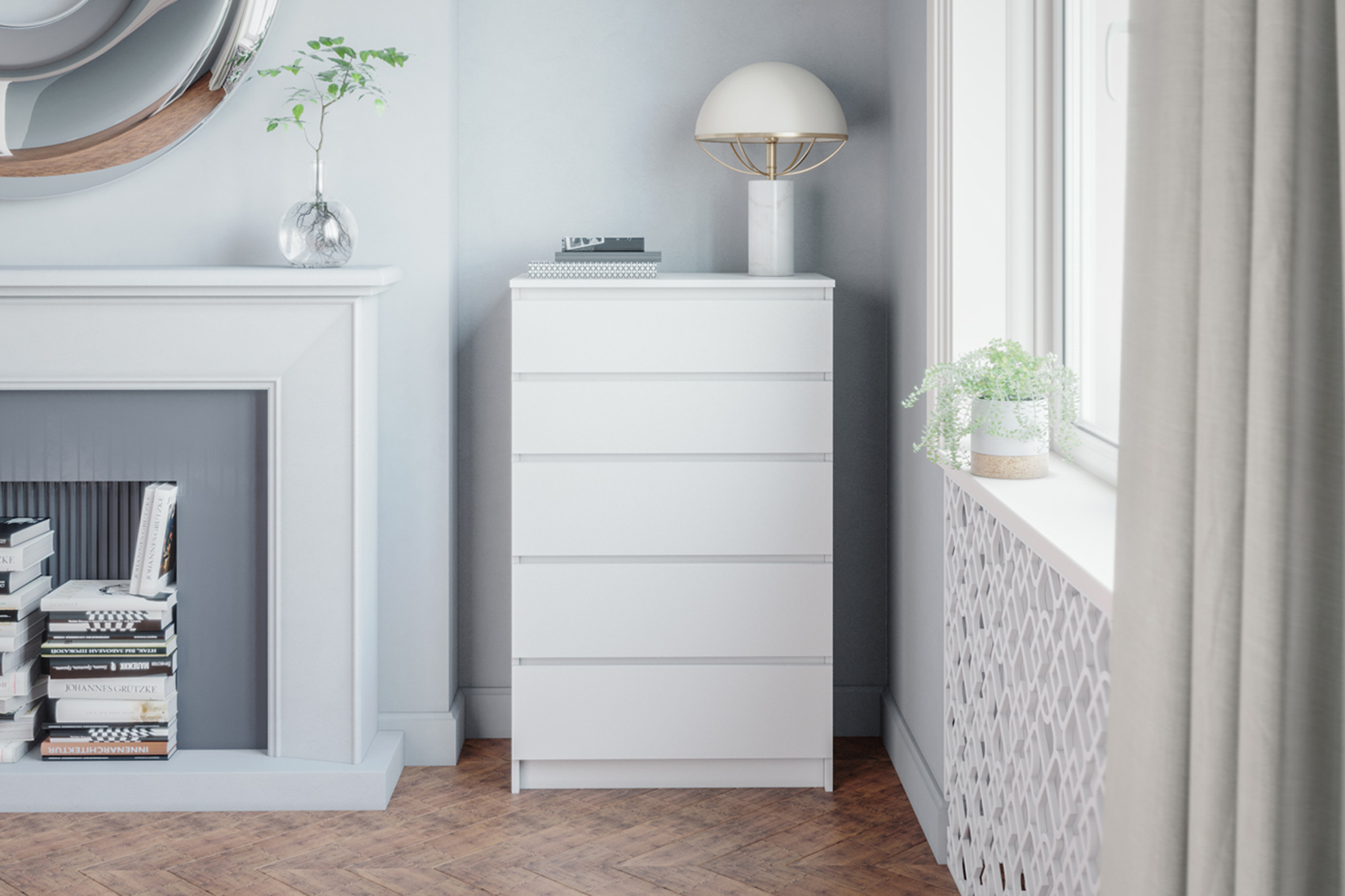 Мадера К 700 Комод Белый