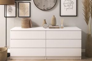 Мадера 1384 Комод Белый