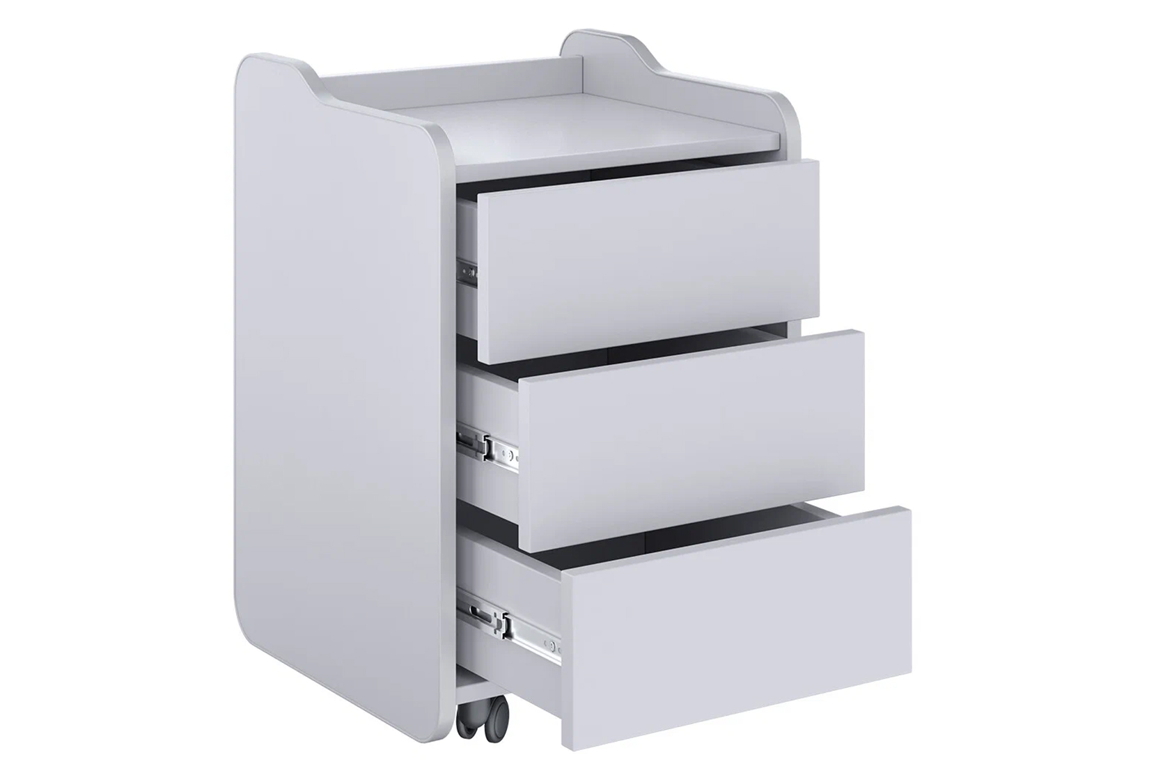 VMMGAME CASE 40 Lunar Тумба для игрового компьютерного стола Серебристый