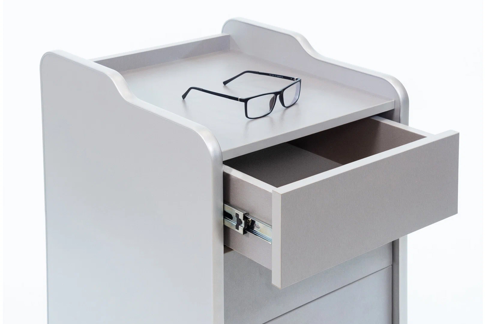 VMMGAME CASE 40 Lunar Тумба для игрового компьютерного стола Серебристый