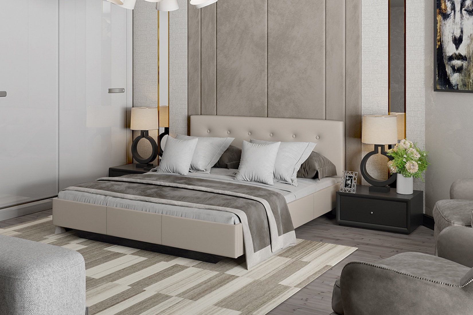 Элис спальня светлая