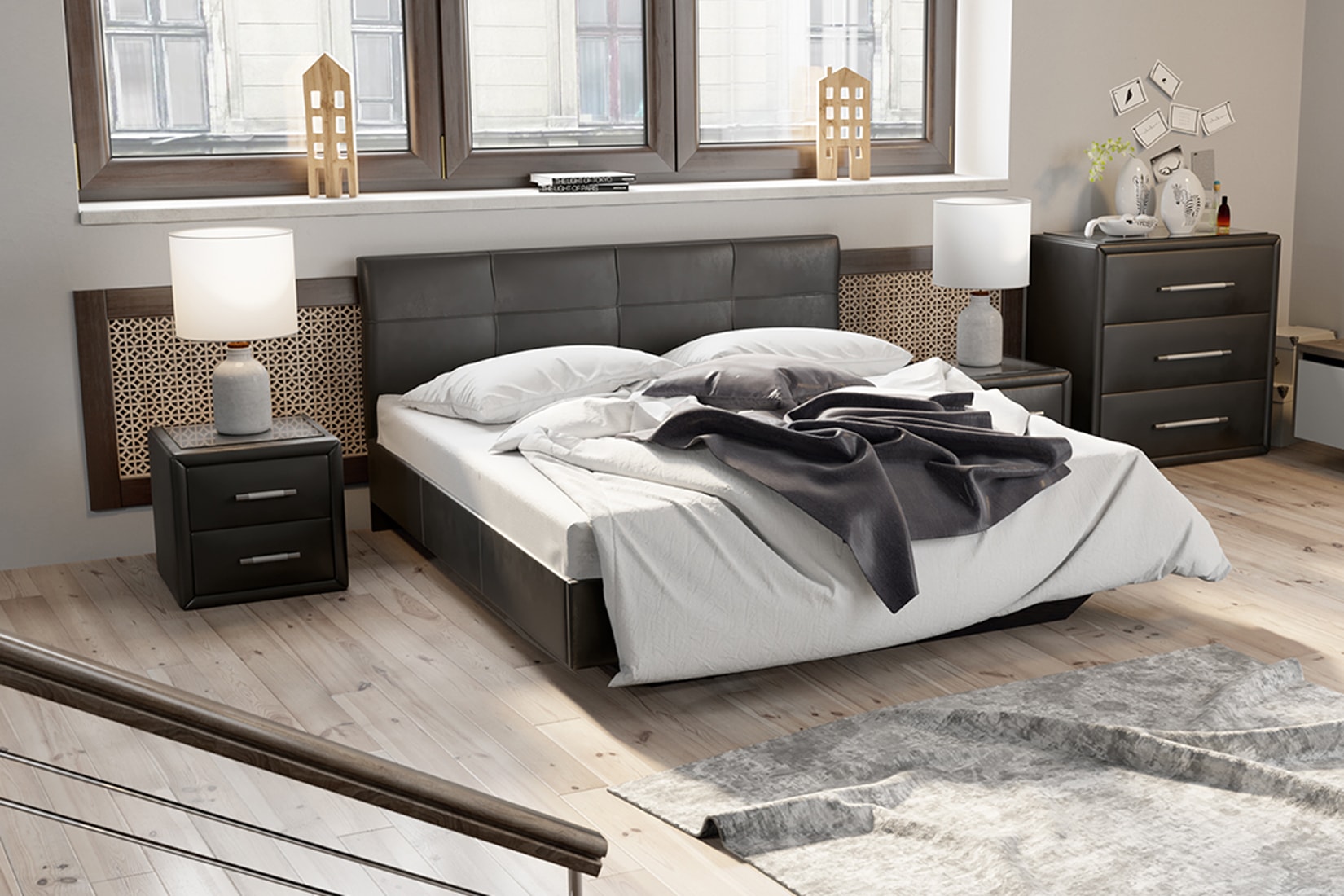 Элис спальня темная